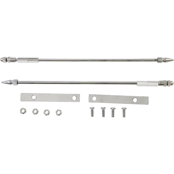 Kit doppio supporto bandiere montato sul bauletto-20301250