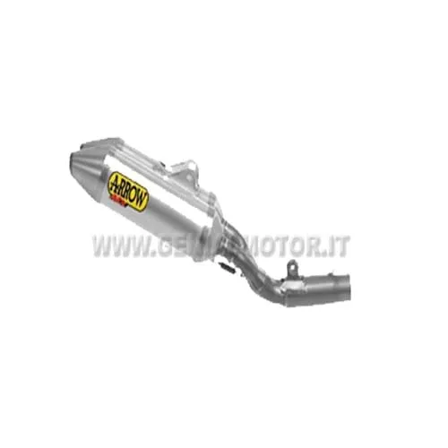 Terminale Di Scarico Arrow Thunder Alluminio Honda Crf 450 R 2015 > 2016-75114TA-92795