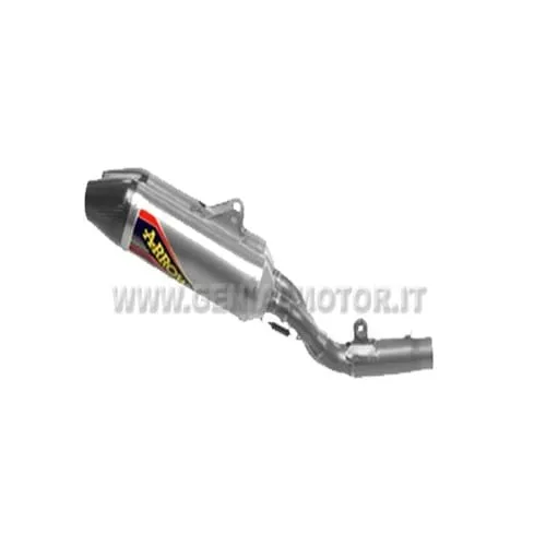 Terminale Di Scarico Arrow Thunder Titanio Honda Crf 450 R 2013 > 2014-75114TK-92779