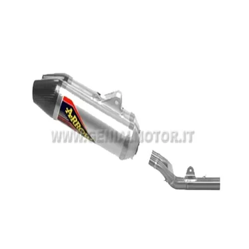 Terminali Di Scarico + Raccordo Arrow V2 Aluminio Honda Crf 250 R 2014 > 2016-75121TAK--72110PD-92648