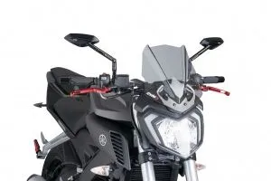 CUPOLINO NAKED NEW GENERATION SPORT YAMAHA MT-125 15 FUME' CHIARO cod. 7654H