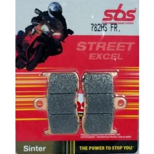 PASTIGLIE FRENO ANTERIORE SBS 782HS,