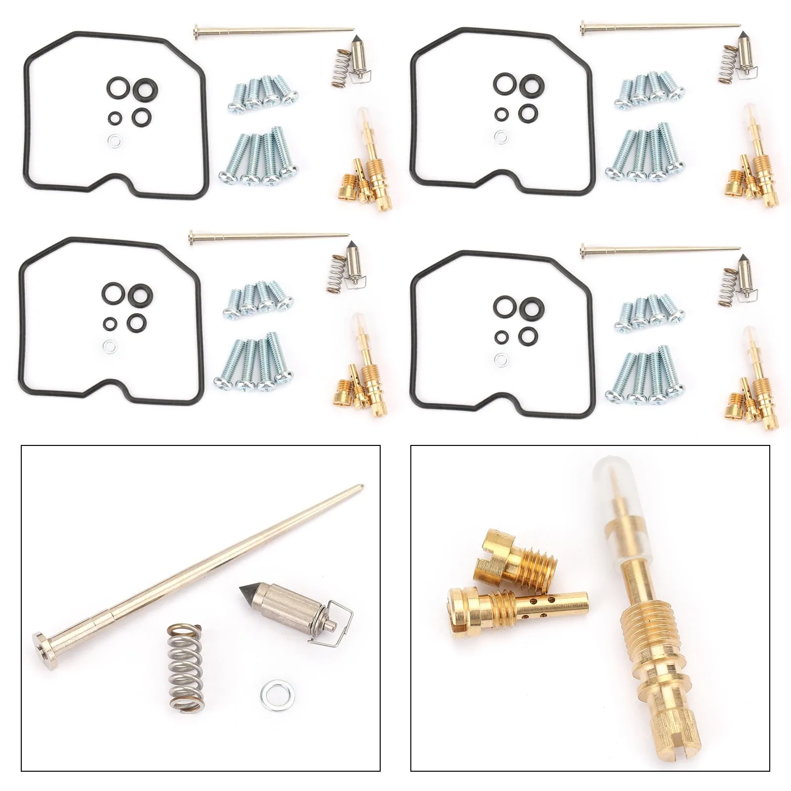 Kit de réparation de reconstruction de carburateur pour Kawasaki Ninja 600R ZX600C ZX600F 95-97 ZX-6R générique