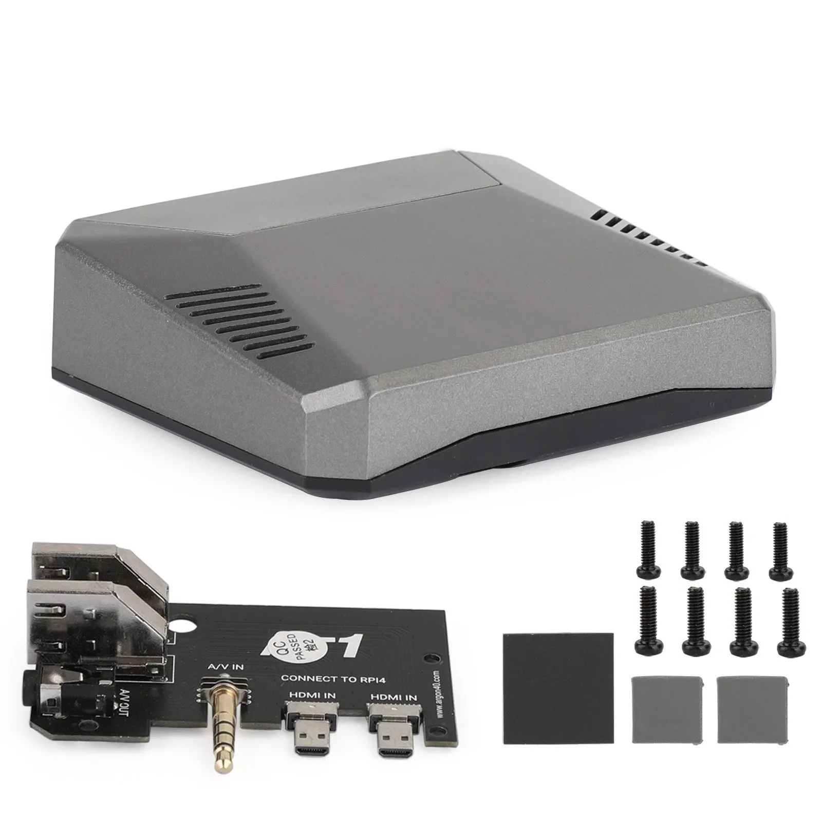 Boîtier en aluminium 2021 pour Raspberry Pi 4 avec bouton d'alimentation sécurisé pour Argon One