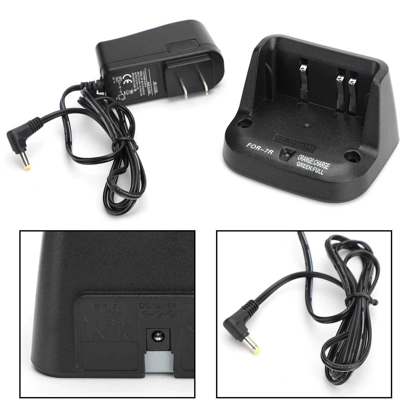 Chargeur rapide de batterie de bureau 1PC pour prise Radio USA YAESU VX-5R VX-6R VX-7R
