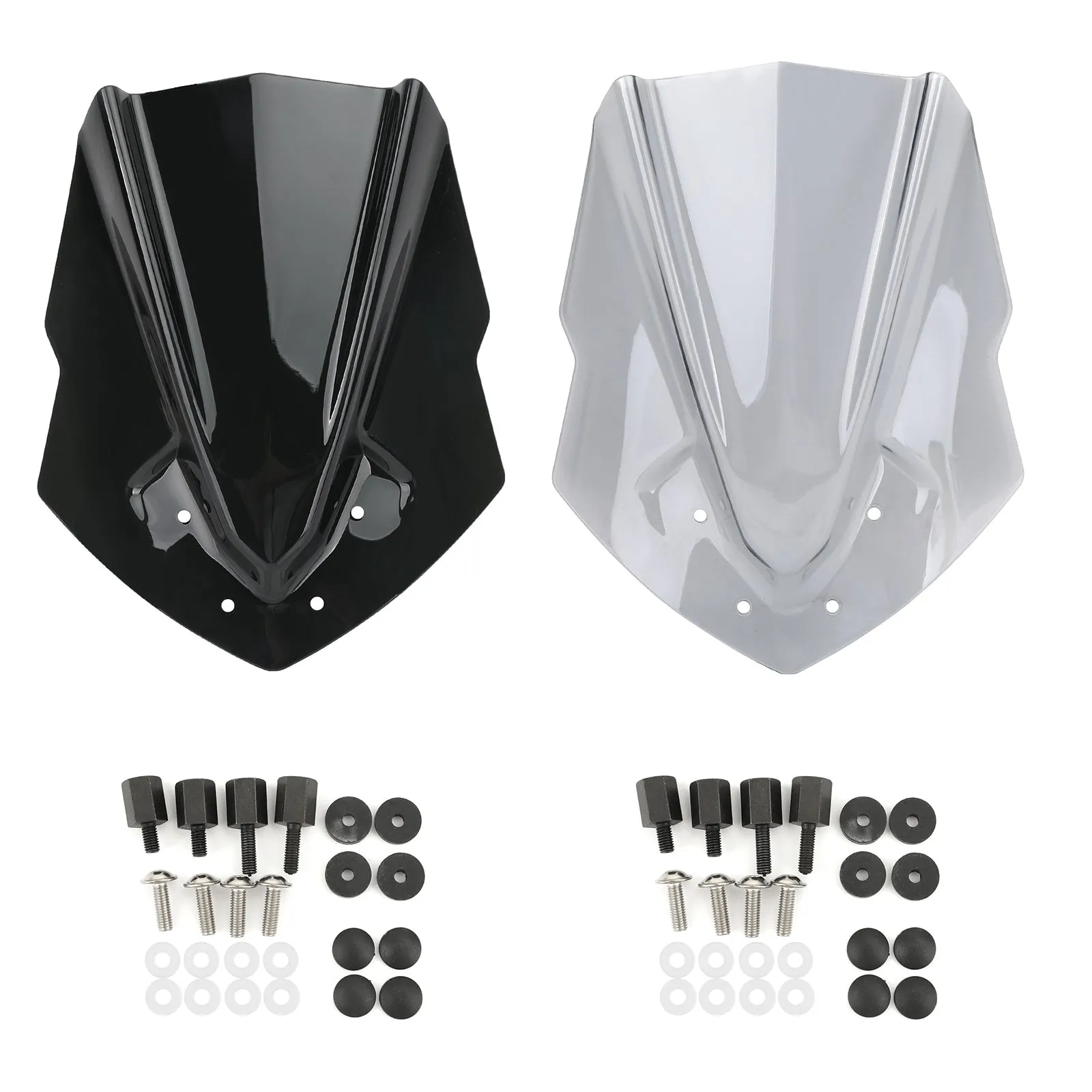 Pare-brise de moto en plastique ABS pour Yamaha MT125 2015-2019 générique