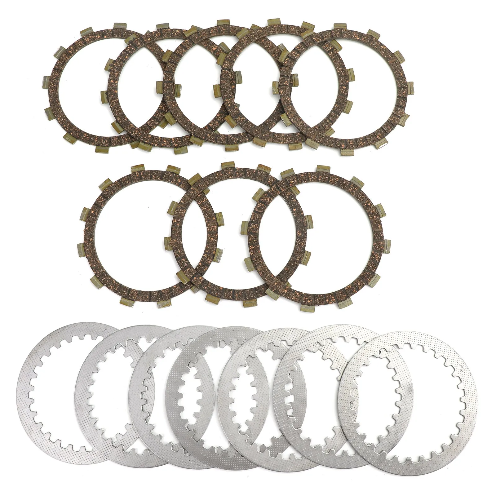 Kit d'embrayage en acier et plaques de friction pour Yamaha TT500 SR400 SR400SP SR500 générique