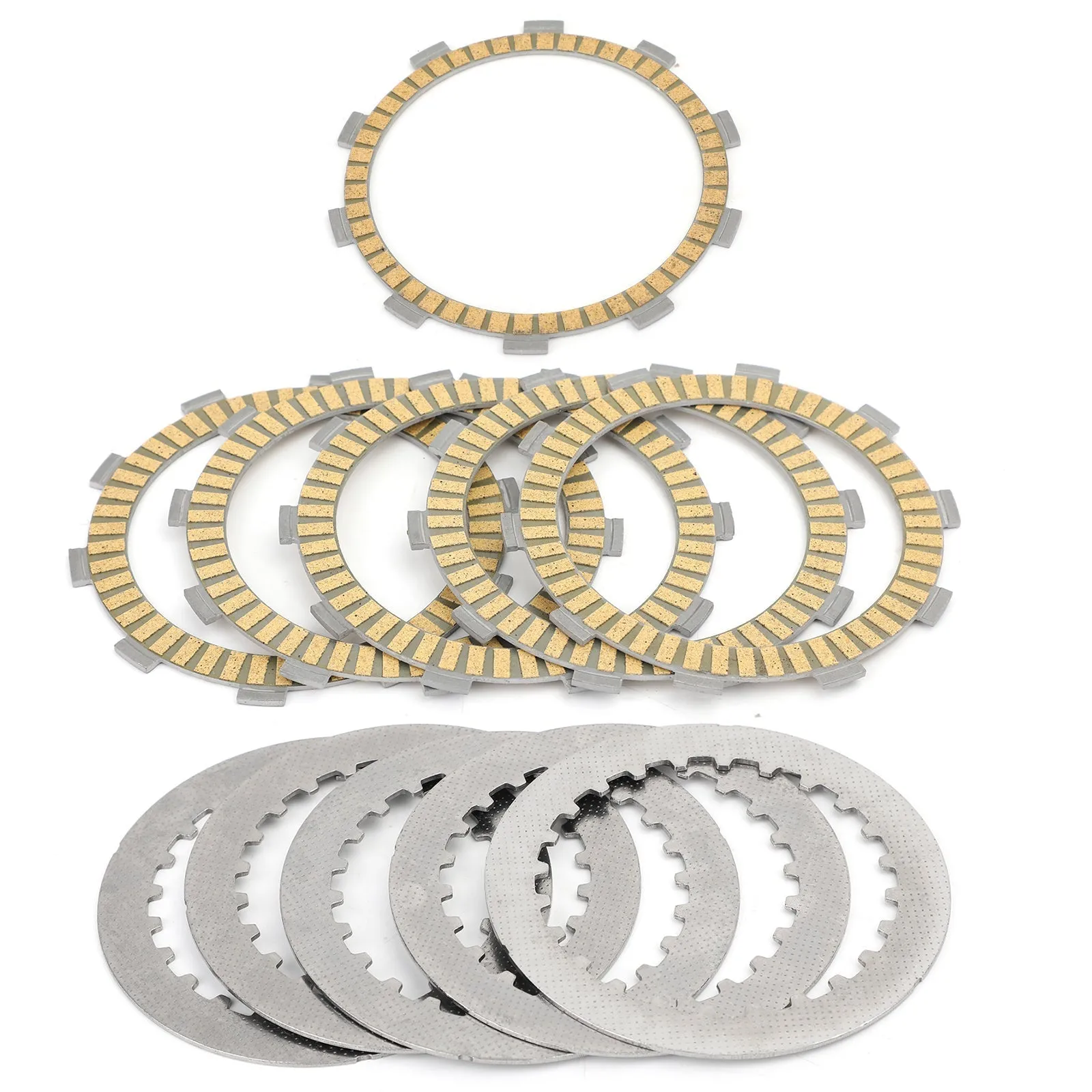 Kit Embrayage Acier & Disques Friction pour Honda NT NV VRX 400 Steed 400 1983-2002 Generic