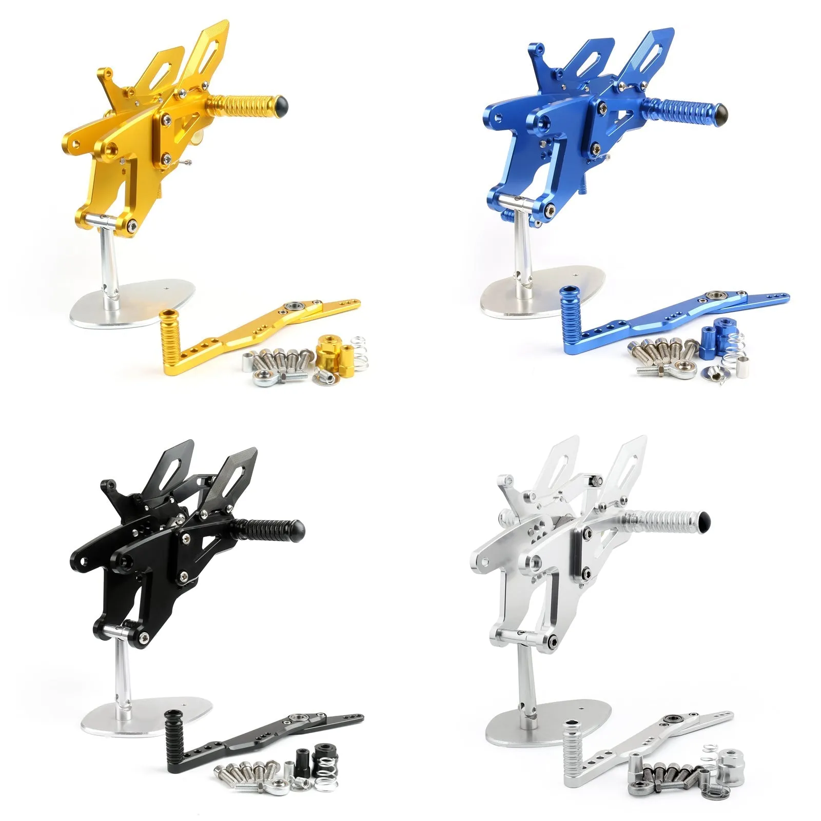 Yamaha YZF-R1 R1 2015-2016 Commandes reculées CNC Commandes reculées réglables