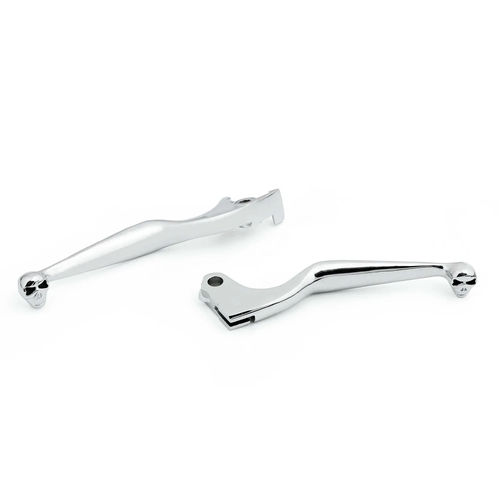 Leviers à main crâne d'embrayage de frein pour Honda Shadow 600 750 1100 Magna 750 Chrome générique