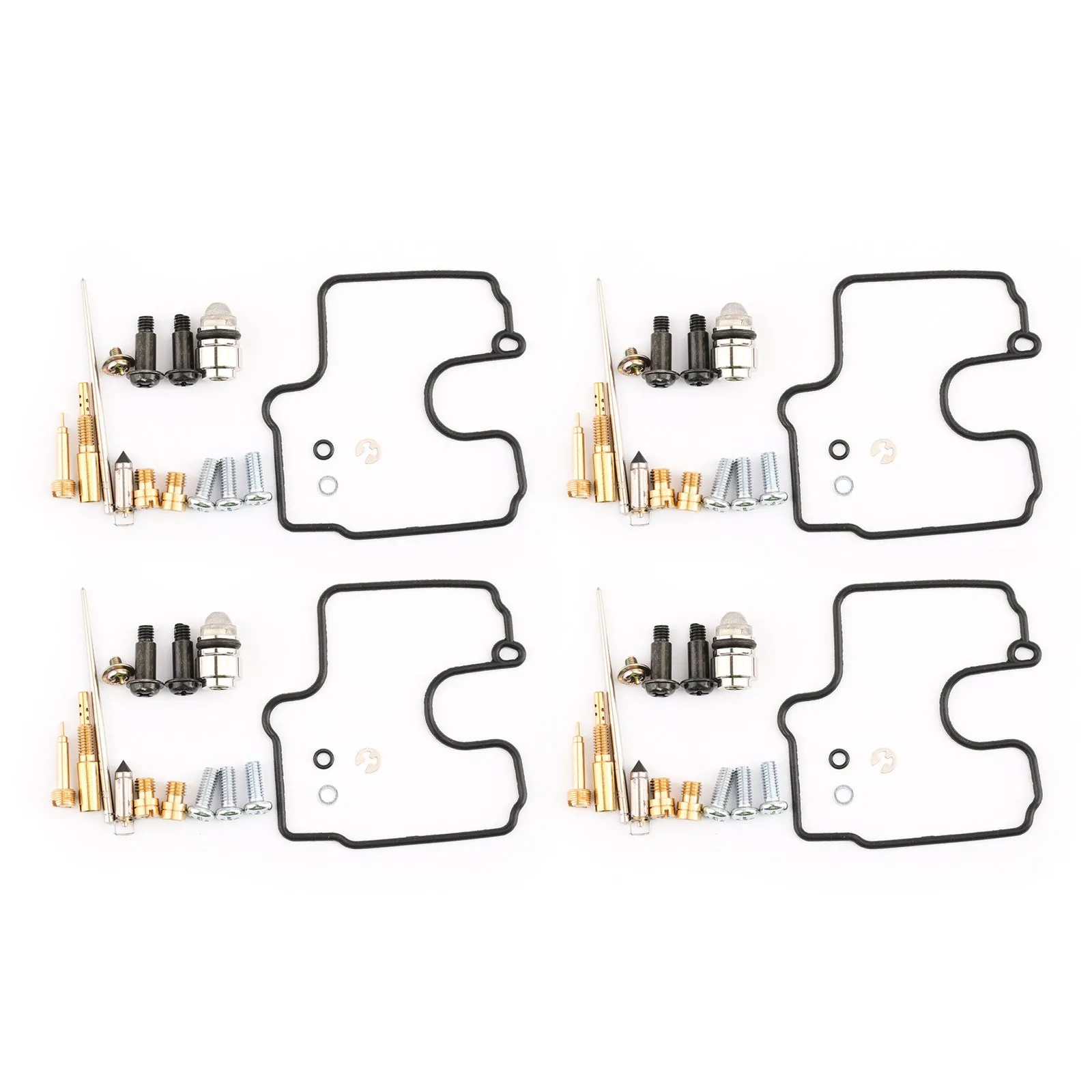 4 Carburador Carb Rebuild Kit de réparation pour Suzuki 98-04 VL 1500 VL1500B Intruder Generic