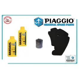 Kit tagliando olio Bardahl + filtri originali aria e olio Piaggio Beverly 125 200 250 300
