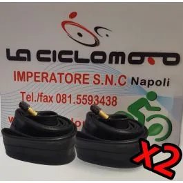 kit 2 camere 20 x 1.75 valvola america 48mm