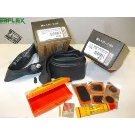 kit 2 camere 26 x 1.75 bontrager + kit riparazione bici