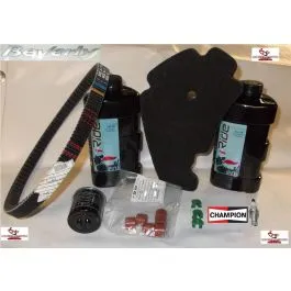 kit tagliando olio cinghia rulli piaggio beverly 250 carburatore
