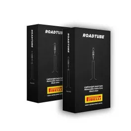 Kit x2 Camere d'aria pirelli roadtube 28 elan presta estraibile 48mm black (23/30-622)