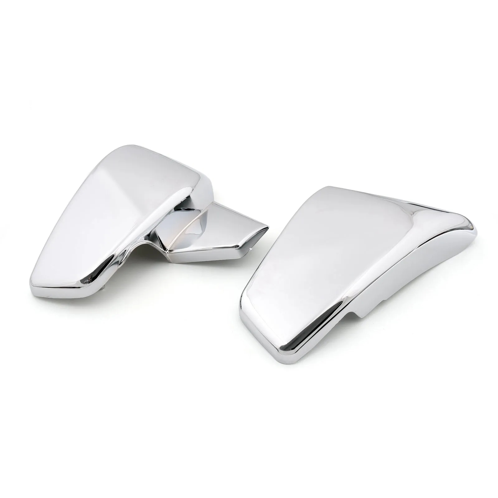 Caches latéraux de batterie ABS pour Honda VT600 Shadow VLX600 Deluxe 1999-2007 Chrome Generic