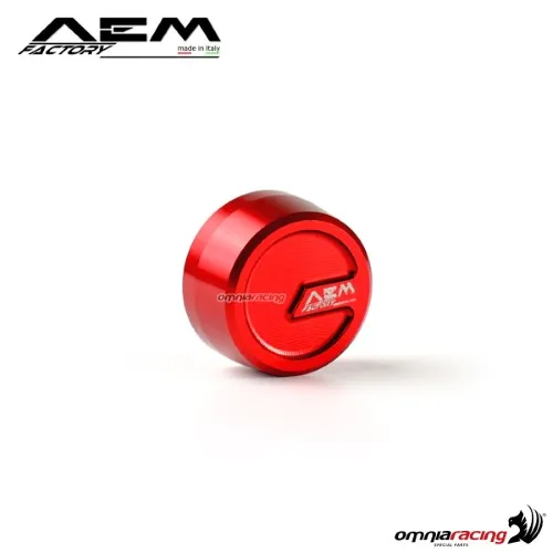 AEM tappo vaso di espansione radiatore rosso lava per Ducati Streetfighter 1098/S
