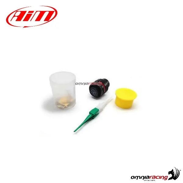 Connettore Deutsch 22 pin femmina AIM per modello MXL2 - MXS 1.2 - MXP - MXG 1.2 - EVO5