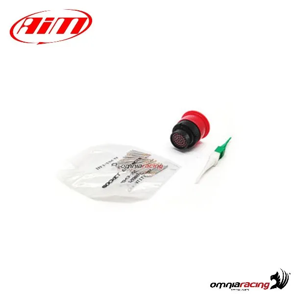 Connettore Deutsch 37 pin femmina AIM per modello MXL2 - MXS 1.2 - MXP - MXG 1.2 - EVO5