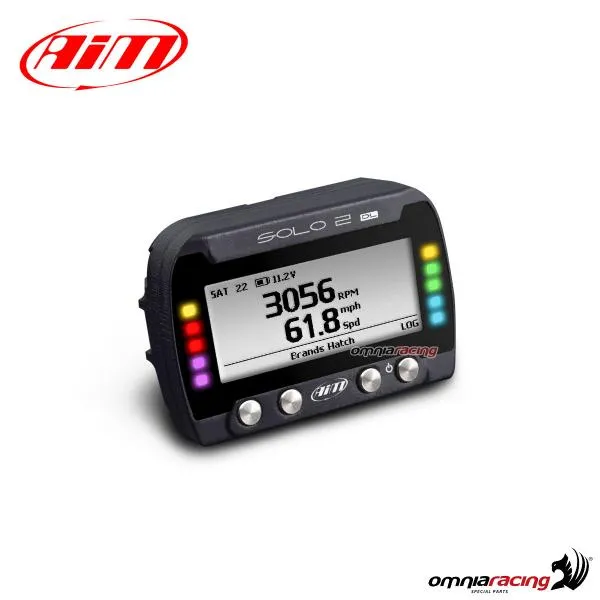 AIM SOLO2DL cronometro digitale GPS mutlifunzione con cavo CAN/Linea K
