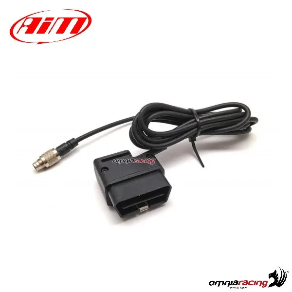 Cavo CAN/Linea K + alimentazione esterna con connettore OBDII AIM per modello SOLO2 DL