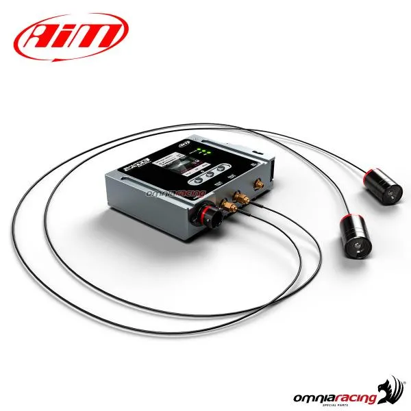 Telecamera AIM SmartyCam 3 Dual Full HD con lente 84 gradi e cavo lungo 4 mt con Data HUB