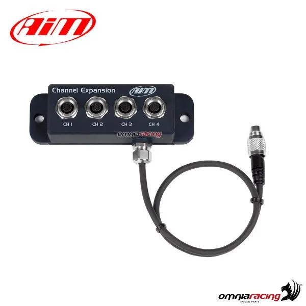 AIM Channel Expansion moltiplicatore di canali datalogger a 4 canali CAN con cavo da 1.5m