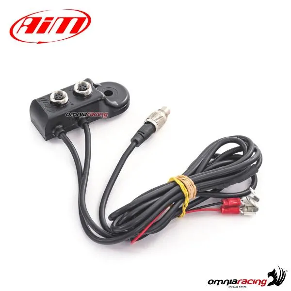 AIM Data Hub moltiplicatore di collegamenti con 2 ingressi CAN e alimentazione esterna integrata