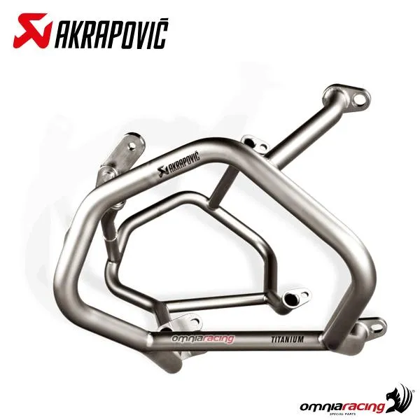 Protezione motore tubolare inferiore Akrapovic in titanio per BMW R1250GS 2019>