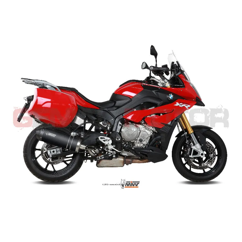 Terminale Scarico Mivv Oval Carbonio Coppa Carbonio Bmw S 1000 Xr 2015 > 2019-B.025.LEC-91020
