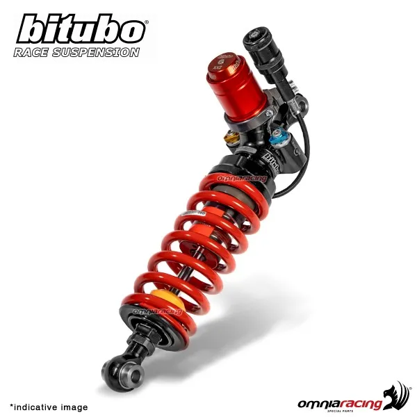 Ammortizzatore posteriore Bitubo XXZ3 341mm Kawasaki ZX6R 636 2005-2006