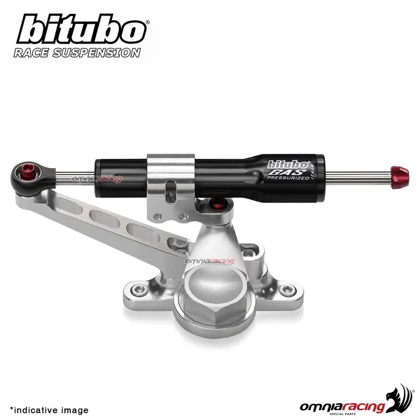 Ammortizzatore sterzo Bitubo laterale nero Honda CBR600RR 2007-2008