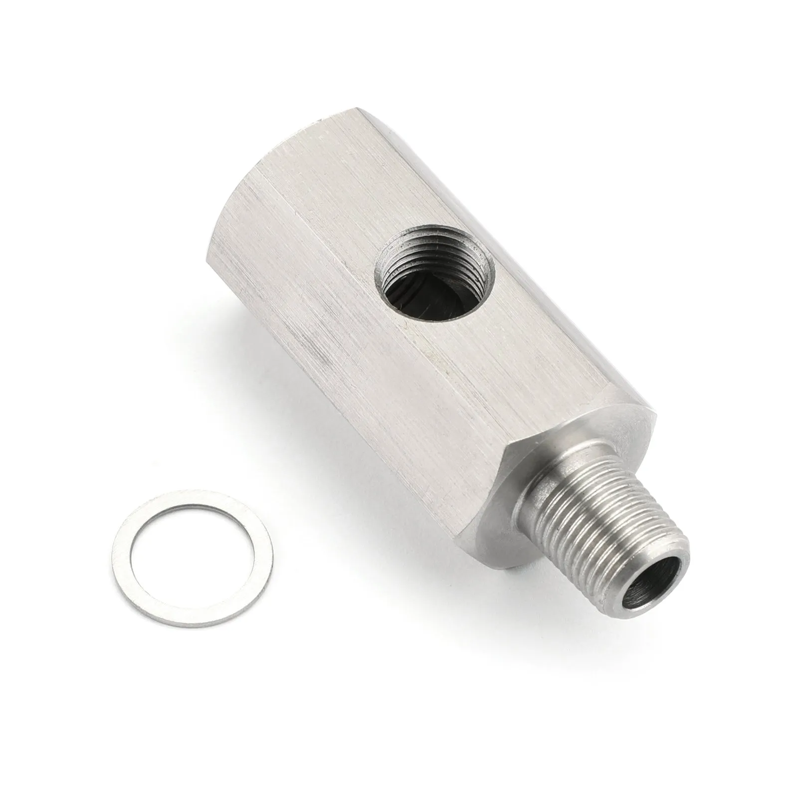 Té de capteur de pression d'huile BSPT 1/8 "à adaptateur NPT ligne d'alimentation d'alimentation Turbo Mete générique