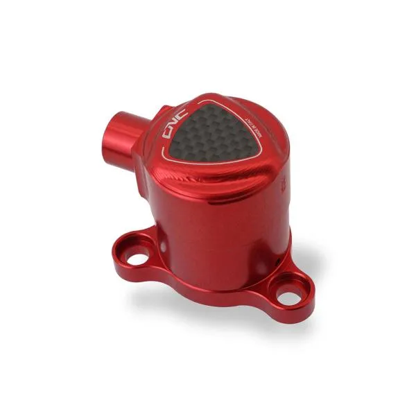 Pistoncino frizione CNC Racing attuatore 30mm Carbon Style Rosso Ducati 1098S 2007-2008