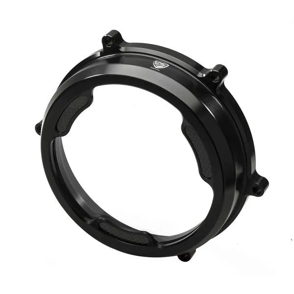 Carter frizione olio trasparente nero CNC Racing Ducati Panigale 959 2016-2019