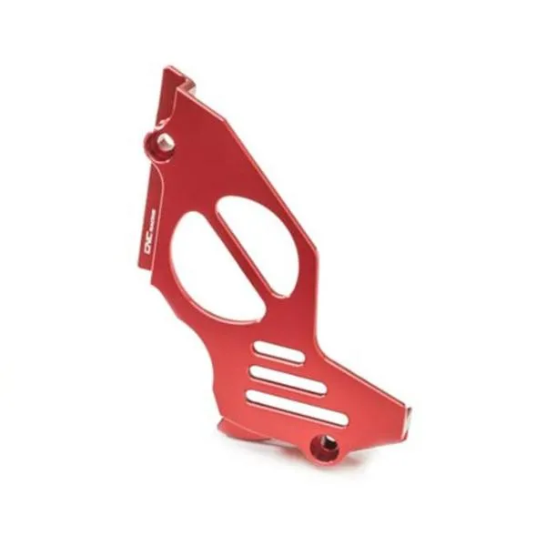 Cover pignone CNC Racing alluminio rosso Ducati 1198 2009-2011