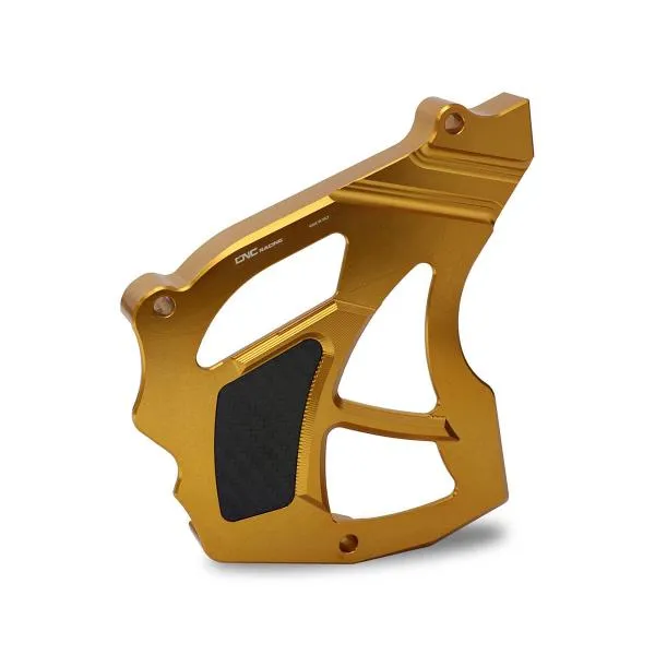 Cover pignone CNC Racing alluminio oro Mv Agusta Brutale 800 2012-2015