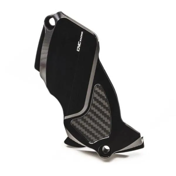 Cover pignone CNC Racing alluminio nero Ducati Monster 1200R 2016-2019