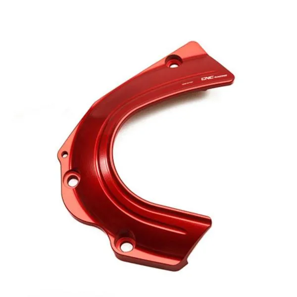 Cover pignone CNC Racing alluminio rosso Ducati Scrambler 800 Cafe Racer 2017-2018