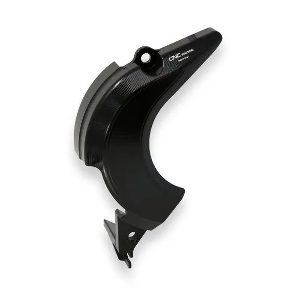 Cover pignone CNC Racing alluminio nero Ducati Panigale V4 2018-2024