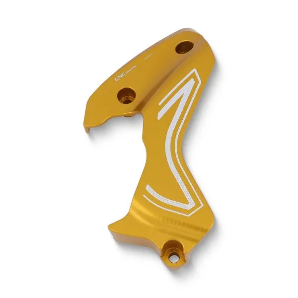 Cover pignone CNC Racing alluminio oro Ducati DesertX 937 2022-2024