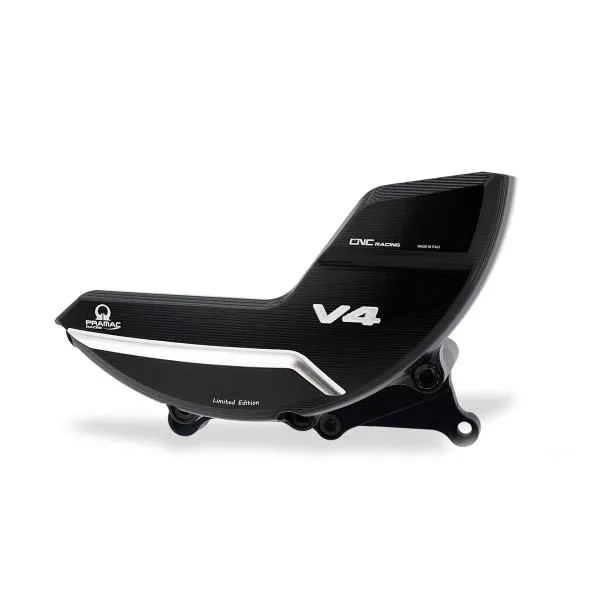 Protezione carter frizione Pramac CNC Racing Nero/Argento Ducati Multistrada V4 Rally 2023-2024