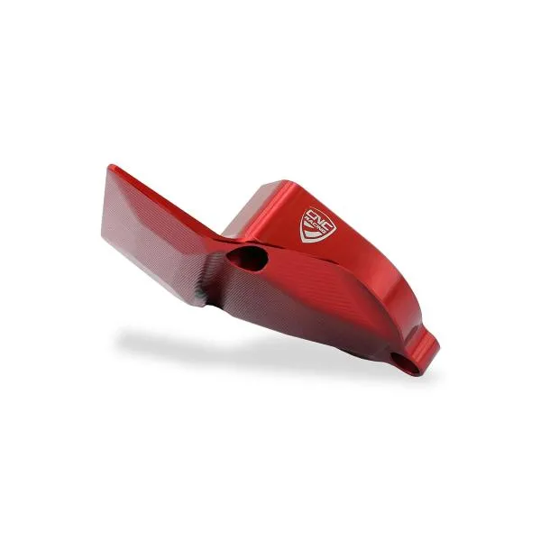 Protezione coppa olio CNC Racing rosso Ducati Streetfighter V4SP2 2022-2024
