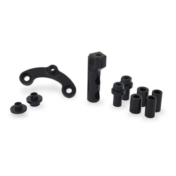 Supporto ammortizzatore CNC Racing alluminio nero Ducati Hypermotard 950/SP 2019-2024