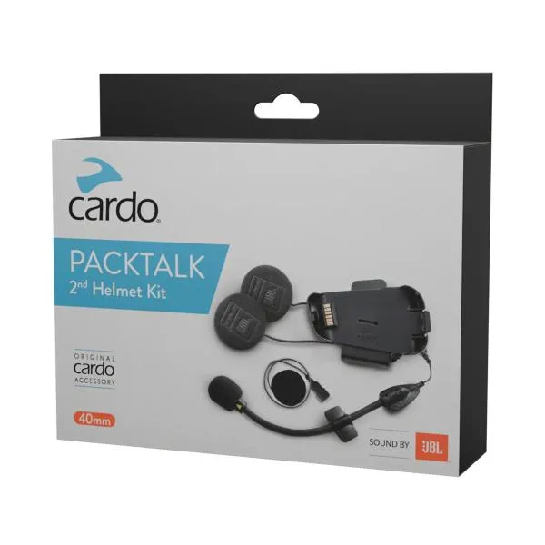 Cardo kit audio accessori Packtalk JBL per secondo Casco