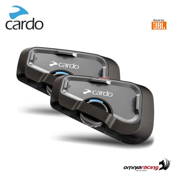 FRC4X103 Cardo Scala Rider FREECOM 4x DUO interfono conference con altri 3 motociclisti 1,2 KM doppi