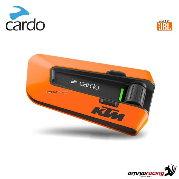 Cardo systems PACKTALK EDGE KTM sound JBL interfono conference DMC con 15 motociclisti 1.6KM singolo