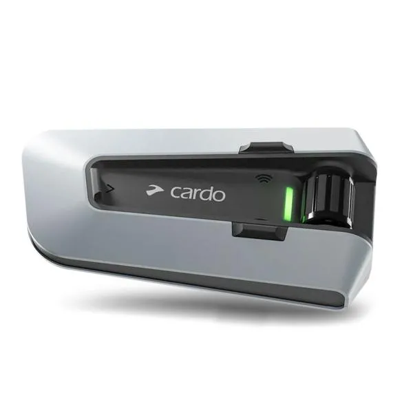 Cardo PACKTALK CUSTOM interfono conference DMC con 15 motociclisti 1.6KM singolo