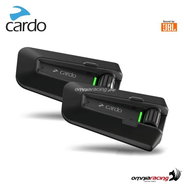 Cardo scala rider PACKTALK NEO sound JBL duo Interfono conference DMC 15 motociclisti 1.6 KM doppi